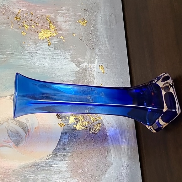 Cobalt blue vase - Picture 1 of 2